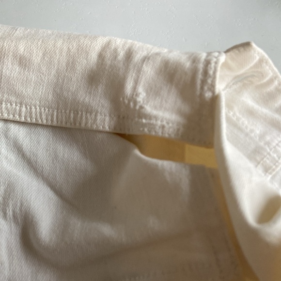 White jean jacket - Picture 4 of 5